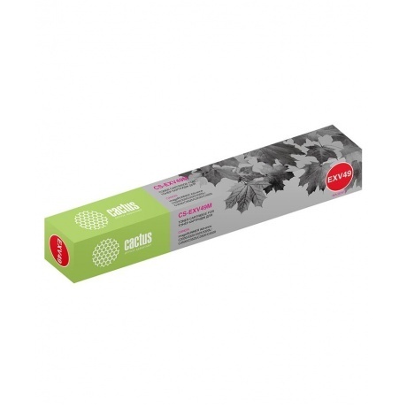 Картридж лазерный Cactus CS-EXV49M пурпурный (19000стр.) для Canon IR C3320/C3320i/C3325i/C3330i/C35
Картридж лазерный Cactus CS-EXV49M пурпурный (19000стр.) для Canon IR C3320/C3320i/C3325i/C3330i/C35