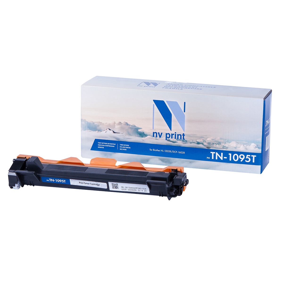 Картридж NV Print NV-TN-1095T для Brother HL-1202R/DCP-1602R (1500k), Черный
Картридж NV Print NV-TN-1095T для Brother HL-1202R/DCP-1602R (1500k), Черный