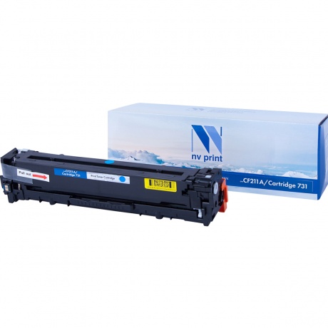 Картридж NV Print CF211A/Canon 731 Cyan для Нewlett-Packard LaserJet Color Pro M251n/M251nw/M276n/M276nw/Canon LBP-7100Cn/7110Cw (1800k)
Картридж NV Print CF211A/Canon 731 Cyan для Нewlett-Packard LaserJet Color Pro M251n/M251nw/M276n/M276nw/Canon LBP-7100Cn/7110Cw (1800k)