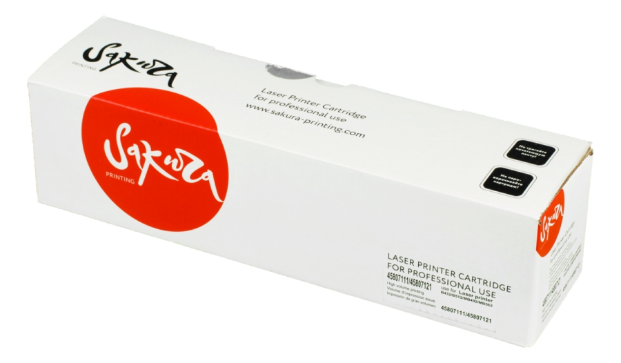 Картридж SAKURA 45807111 для OKI B412/432/512/MB472/492/562, черный, 12 000 к.
Картридж SAKURA 45807111 для OKI B412/432/512/MB472/492/562, черный, 12 000 к.