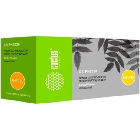 Картридж лазерный Cactus 106R03623 CS-PH3330X черный (15000стр.) для Xerox Phaser 3330/WC3335
Картридж лазерный Cactus 106R03623 CS-PH3330X черный (15000стр.) для Xerox Phaser 3330/WC3335