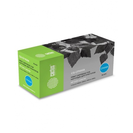 Картридж лазерный Cactus CS-CF450A черный (12500стр.) для HP Color LJ Enterprise M652dn/M653dn/M681dh
Картридж лазерный Cactus CS-CF450A черный (12500стр.) для HP Color LJ Enterprise M652dn/M653dn/M681dh