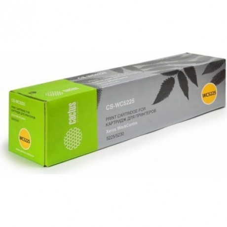 Картридж лазерный Cactus CS-WC5225 106R01305 черный (30000стр.) для Xerox WorkCentre 5225/5230
Картридж лазерный Cactus CS-WC5225 106R01305 черный (30000стр.) для Xerox WorkCentre 5225/5230
