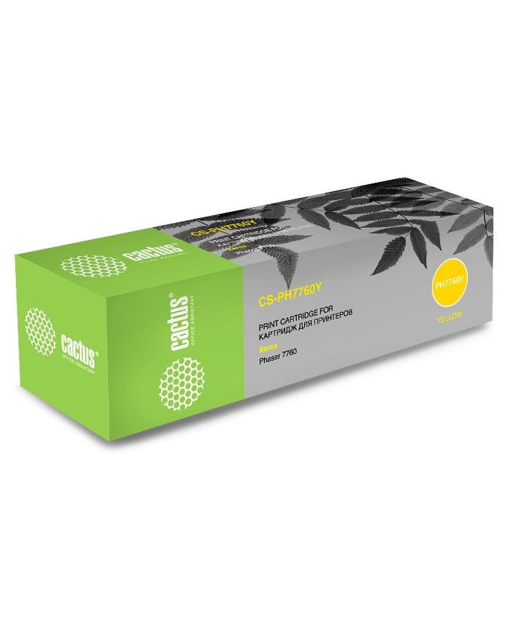 Картридж лазерный Cactus 106R01161 CS-PH7760М пурпурный бар.в компл. (25000стр.) для Xerox Phaser 7760/7760dn/7760dx/7760dxf
Картридж лазерный Cactus 106R01161 CS-PH7760М пурпурный бар.в компл. (25000стр.) для Xerox Phaser 7760/7760dn/7760dx/7760dxf