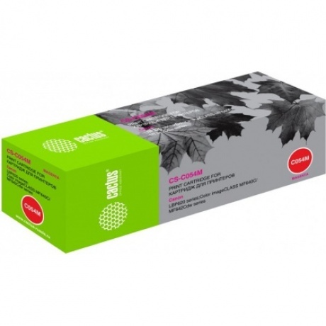 Картридж лазерный Cactus CS-C054M пурпурный (1200стр.) для Canon LBP 621Cw/623Cdw/641Cw/643Cdw
Картридж лазерный Cactus CS-C054M пурпурный (1200стр.) для Canon LBP 621Cw/623Cdw/641Cw/643Cdw