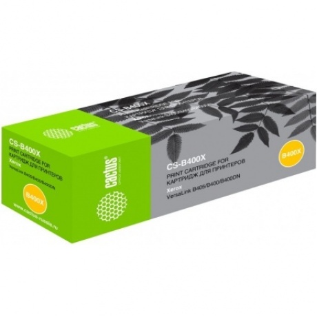 Картридж лазерный Cactus CS-B400X 106R03585 черный (24600стр.) для Xerox VersaLink B400/405
Картридж лазерный Cactus CS-B400X 106R03585 черный (24600стр.) для Xerox VersaLink B400/405