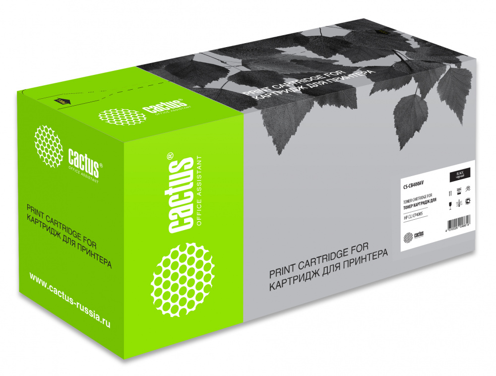 Картридж лазерный Cactus CS-CB400AV черный (7500стр.) для HP CLJ CP4005
Картридж лазерный Cactus CS-CB400AV черный (7500стр.) для HP CLJ CP4005