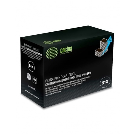 Картридж лазерный Cactus CS-CF281X-MPS черный (30000стр.) для HP LJ Ent M630/M605dn/M606dn/M605x
Картридж лазерный Cactus CS-CF281X-MPS черный (30000стр.) для HP LJ Ent M630/M605dn/M606dn/M605x