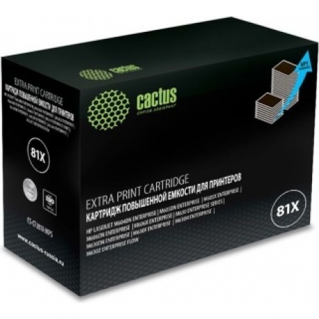Картридж лазерный Cactus CS-CF281X-MPS черный (30000стр.) для HP LJ Ent M630/M605dn/M606dn/M605x
Картридж лазерный Cactus CS-CF281X-MPS черный (30000стр.) для HP LJ Ent M630/M605dn/M606dn/M605x