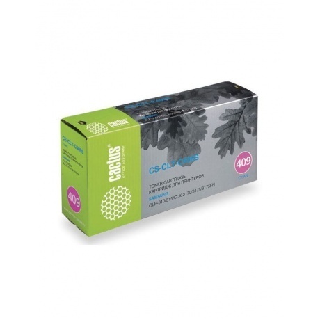 Картридж лазерный Cactus CS-CLT-C409S голубой (1000стр.) для Samsung CLP-310/315/CLX-3170/3175/3175FN
Картридж лазерный Cactus CS-CLT-C409S голубой (1000стр.) для Samsung CLP-310/315/CLX-3170/3175/3175FN