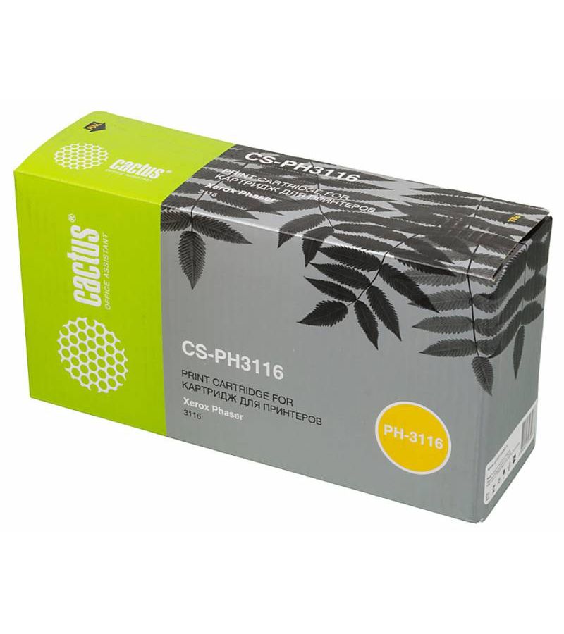 Картридж лазерный Cactus CS-PH3116 109R00748 черный (3000стр.) для Xerox Phaser 3116
Картридж лазерный Cactus CS-PH3116 109R00748 черный (3000стр.) для Xerox Phaser 3116