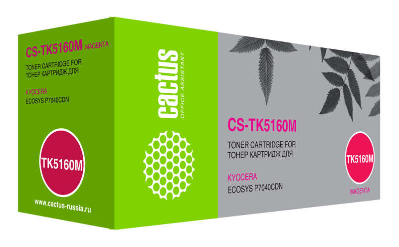 Картридж лазерный Cactus CS-TK5160M пурпурный (12000стр.) для Kyocera Ecosys P7040cdn
Картридж лазерный Cactus CS-TK5160M пурпурный (12000стр.) для Kyocera Ecosys P7040cdn