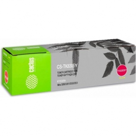 Картридж лазерный Cactus CS-TK8305Y желтый (15000стр.) для Kyocera Mita 3050/3051/3550/3551
Картридж лазерный Cactus CS-TK8305Y желтый (15000стр.) для Kyocera Mita 3050/3051/3550/3551