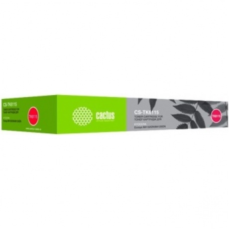 Картридж лазерный Cactus CS-TK6115 черный (15000стр.) для Kyocera Ecosys M4125idn/M4132idn
Картридж лазерный Cactus CS-TK6115 черный (15000стр.) для Kyocera Ecosys M4125idn/M4132idn