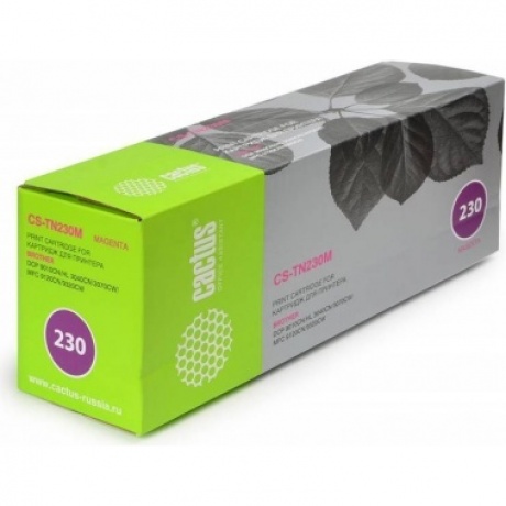 Картридж лазерный Cactus CS-TN230M пурпурный (1400стр.) для Brother HL-3040/3070/DCP-9010/MFC-9120/9320
Картридж лазерный Cactus CS-TN230M пурпурный (1400стр.) для Brother HL-3040/3070/DCP-9010/MFC-9120/9320