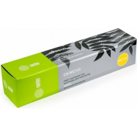 Картридж лазерный Cactus CS-WC123 006R01182 черный (30000стр.) для Xerox WC 133/M123/M128/Pro123
Картридж лазерный Cactus CS-WC123 006R01182 черный (30000стр.) для Xerox WC 133/M123/M128/Pro123