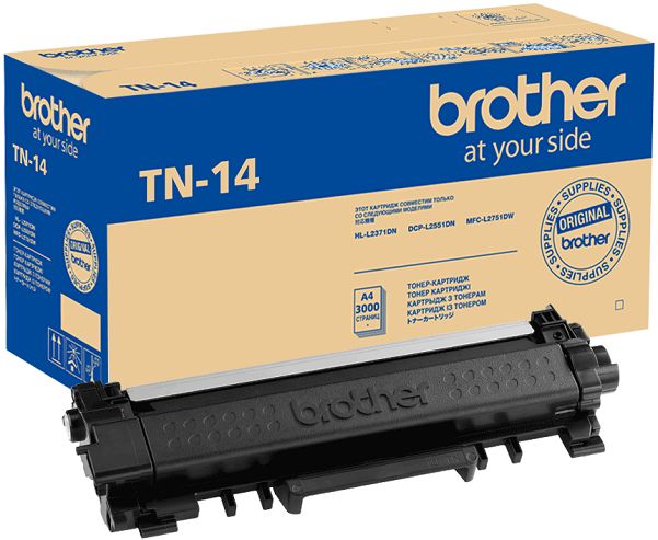 Картридж лазерный Brother TN-14 черный
Картридж лазерный Brother TN-14 черный