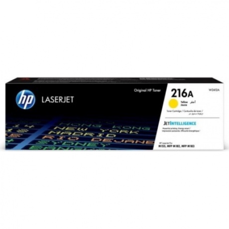 Картридж лазерный HP 216A W2412A желтый
Картридж лазерный HP 216A W2412A желтый