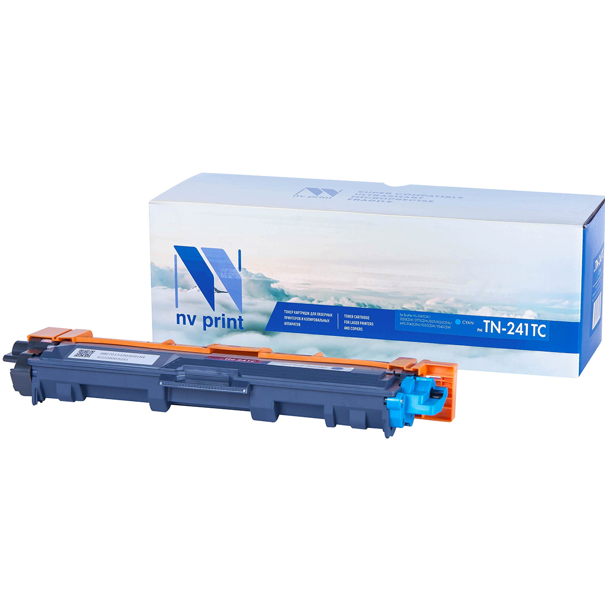 Картридж лазерный NV Print TN-241T Cyan, Синий
Картридж лазерный NV Print TN-241T Cyan, Синий