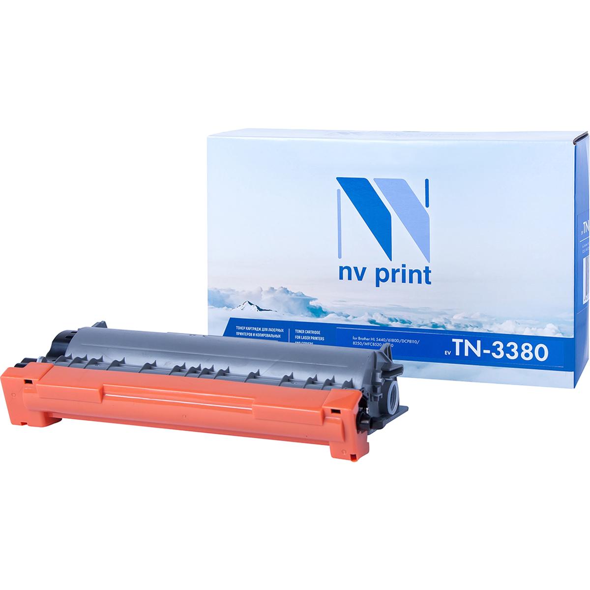Картридж лазерный NV Print TN-3380, Черный
Картридж лазерный NV Print TN-3380, Черный