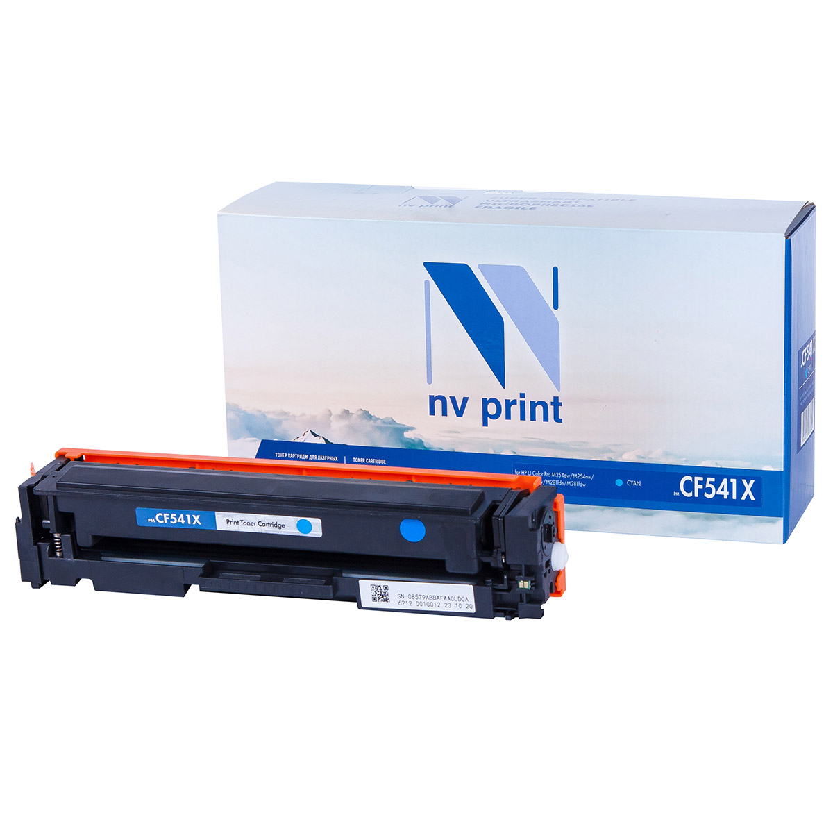 Картридж лазерный NV Print CF541X Cyan, Синий
Картридж лазерный NV Print CF541X Cyan, Синий