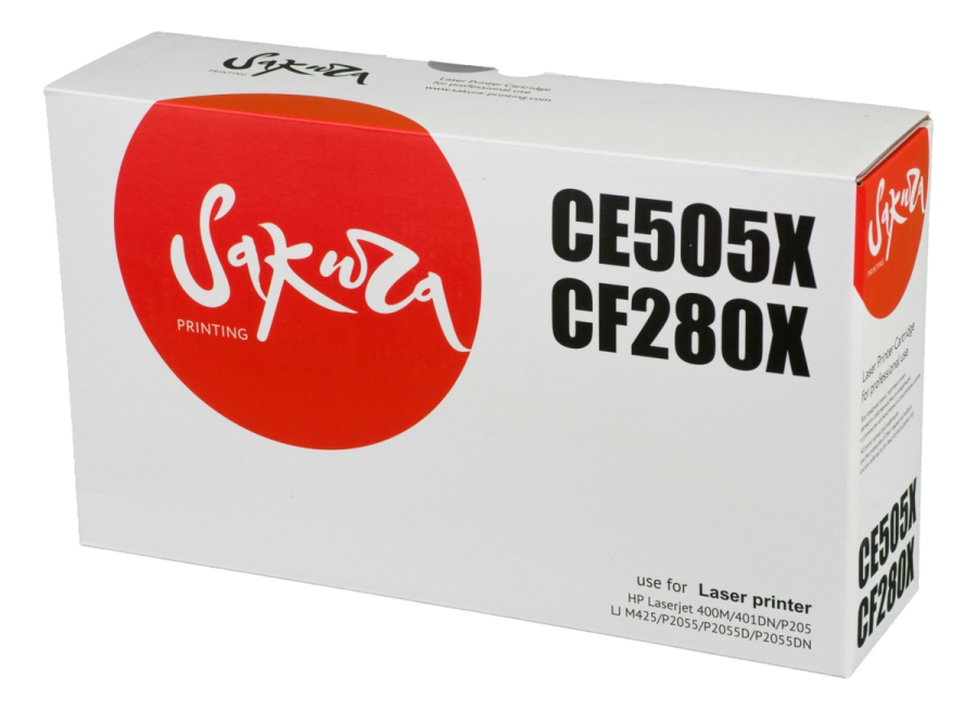 Картридж лазерный SAKURA SACE505X/CF280X, Черный
Картридж лазерный SAKURA SACE505X/CF280X, Черный