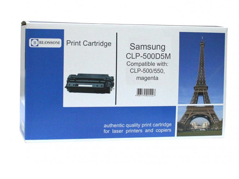 Картридж лазерный Blossom BS-SgCLP-500D5M Magenta, Пурпурный
Картридж лазерный Blossom BS-SgCLP-500D5M Magenta, Пурпурный