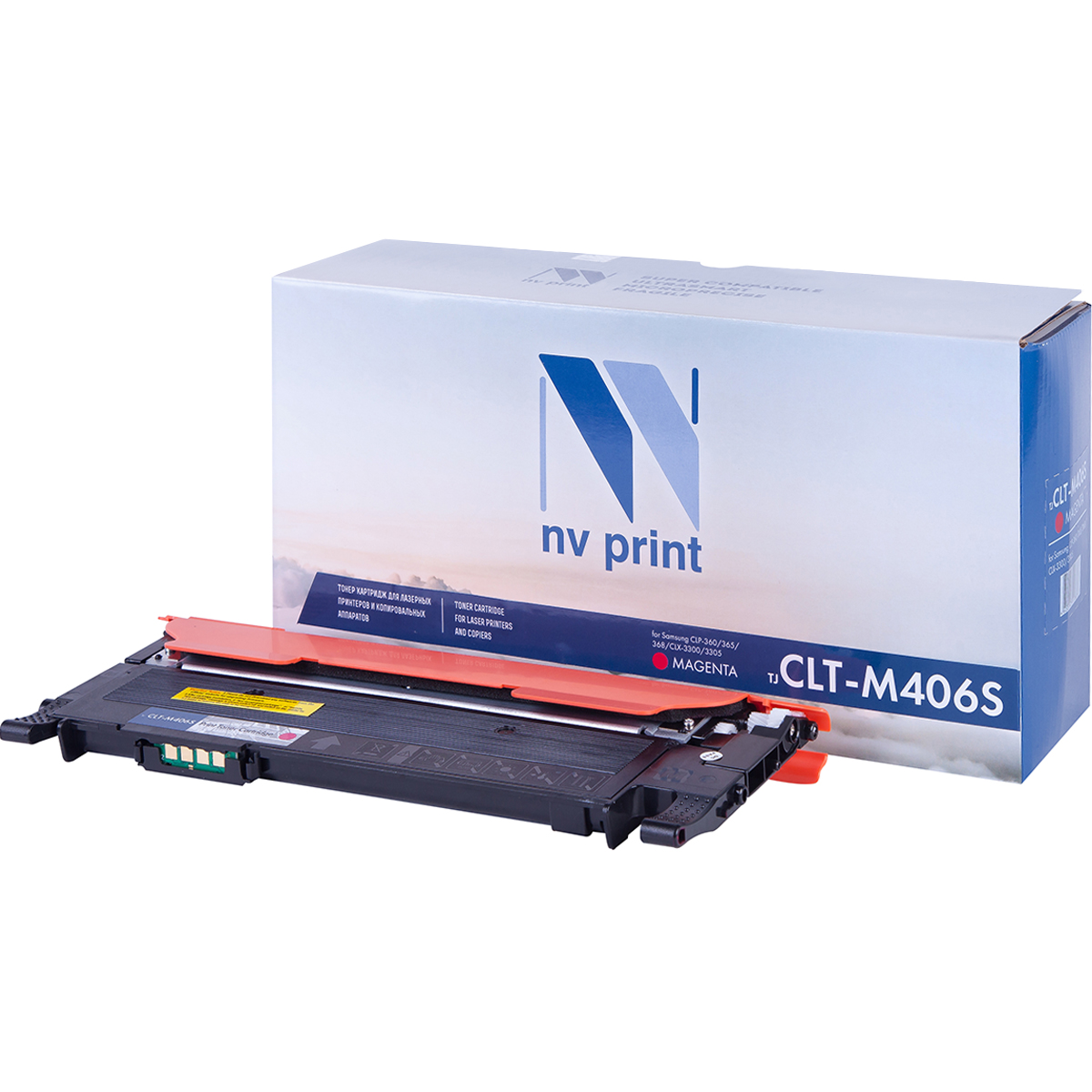 Картридж лазерный NV Print NV-CLTM406SM Magenta, Пурпурный
Картридж лазерный NV Print NV-CLTM406SM Magenta, Пурпурный