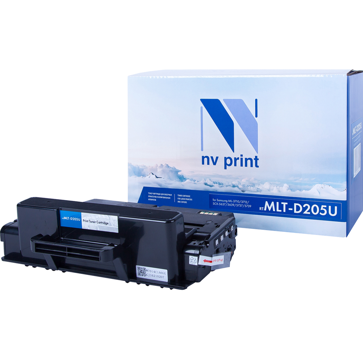 Картридж лазерный NV Print MLT-D205U, Черный
Картридж лазерный NV Print MLT-D205U, Черный