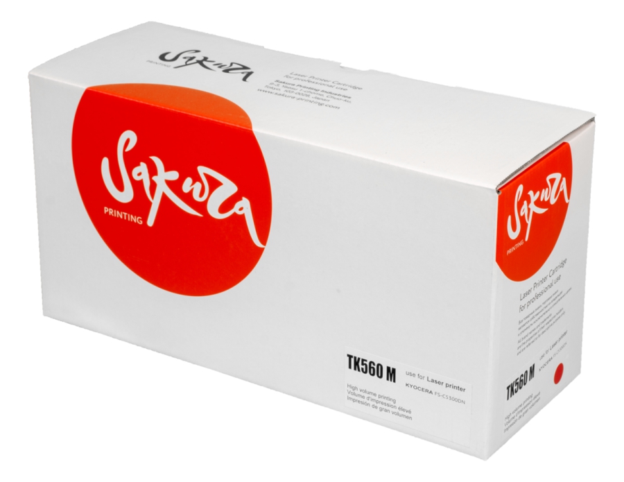 Картридж лазерный Sakura TK560M Magenta, Пурпурный
Картридж лазерный Sakura TK560M Magenta, Пурпурный