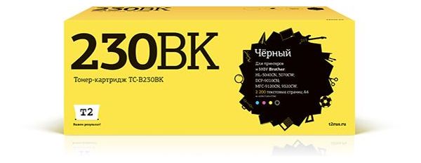 Тонер-картридж T2 TC-B230BK Black, Черный
Тонер-картридж T2 TC-B230BK Black, Черный
