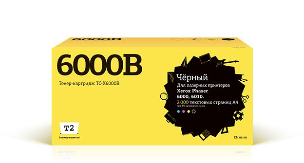 Картридж лазерный T2 TC-X6000B Black, Черный
Картридж лазерный T2 TC-X6000B Black, Черный