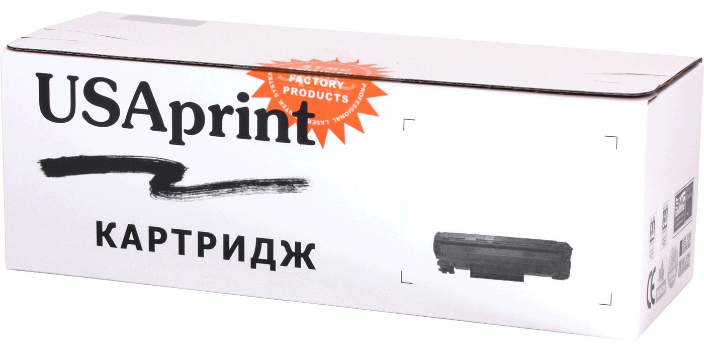 Тонер-картридж USAprint №83A CF283A Black, Черный
Тонер-картридж USAprint №83A CF283A Black, Черный