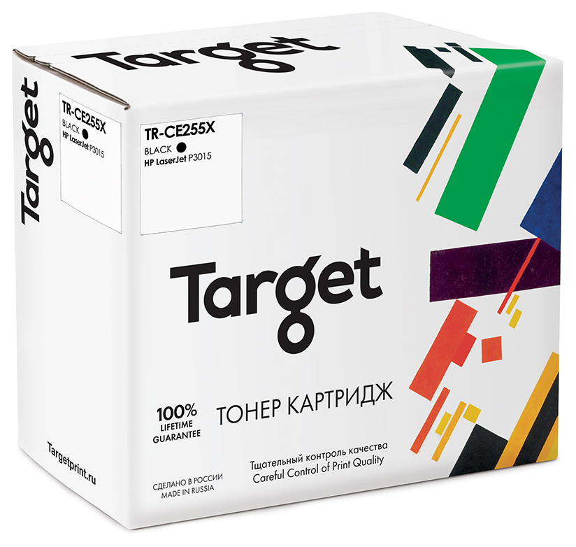 Тонер-картридж Target TR-CE255X, Черный
Тонер-картридж Target TR-CE255X, Черный