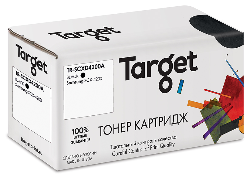 Тонер-картридж Target TR-SCXD4200A, Черный
Тонер-картридж Target TR-SCXD4200A, Черный