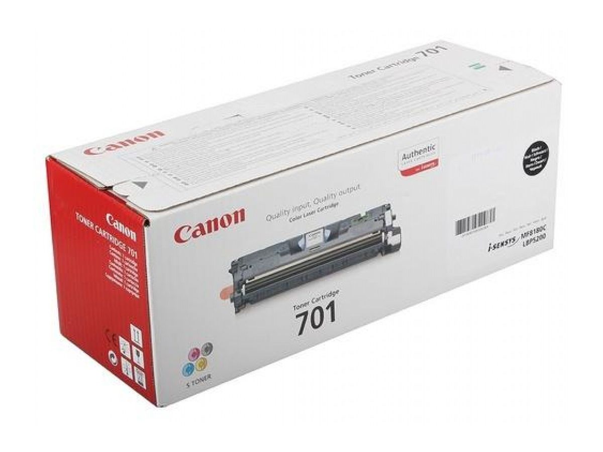 Картридж CANON 701 BK черный
Картридж CANON 701 BK черный