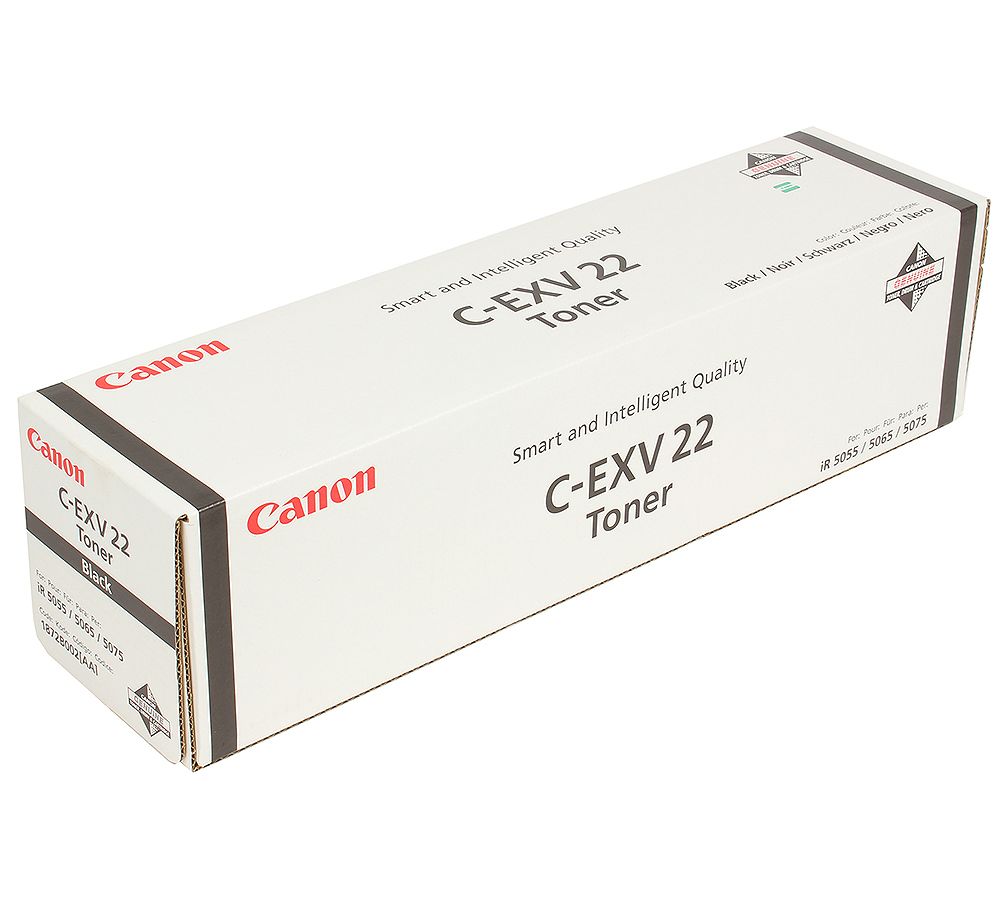 Тонер CANON C-EXV22, Черный
Тонер CANON C-EXV22, Черный