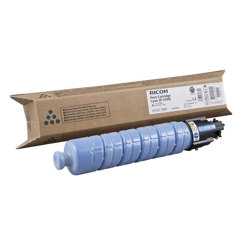 Тонер-картридж тип SP C430E голубой ресурс по ISO 24К Aficio SP C430DN / SP C431DN/ SP C440DN
Тонер-картридж тип SP C430E голубой ресурс по ISO 24К Aficio SP C430DN / SP C431DN/ SP C440DN