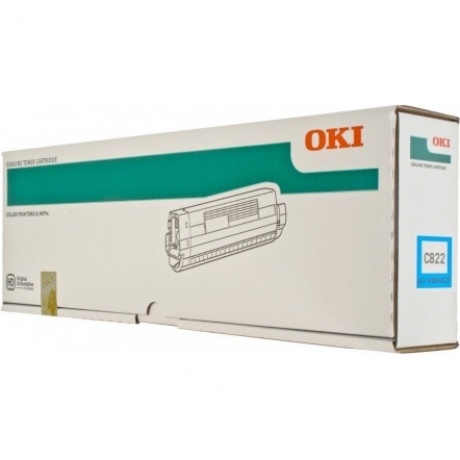 Тонер-картридж Oki C822 7.3К (cyan)
Тонер-картридж Oki C822 7.3К (cyan)