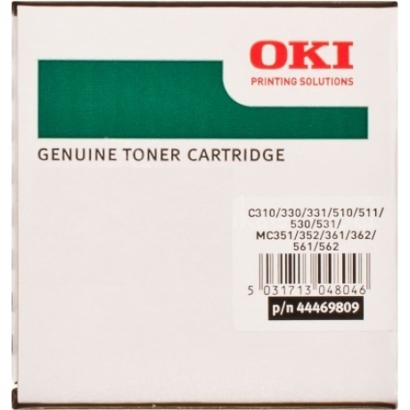 Тонер-картридж Oki C310/330/331/510/511/530/531/MC351/352/361/362/561/562 3.5K (black)
Тонер-картридж Oki C310/330/331/510/511/530/531/MC351/352/361/362/561/562 3.5K (black)