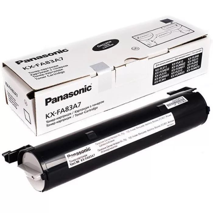 Тонер-картридж Panasonic KX-FA83А7, Черный 
Тонер-картридж Panasonic KX-FA83А7, Черный