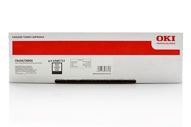 Тонер-картридж Oki C8600/8800 6K (black), Черный
Тонер-картридж Oki C8600/8800 6K (black), Черный