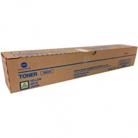 Тонер Konica-Minolta bizhub C458/558/658 желтый TN-514Y (o)
Тонер Konica-Minolta bizhub C458/558/658 желтый TN-514Y (o)
