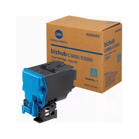 Тонер Konica-Minolta bizhub C3350/C3850 синий TNP-48C
Тонер Konica-Minolta bizhub C3350/C3850 синий TNP-48C