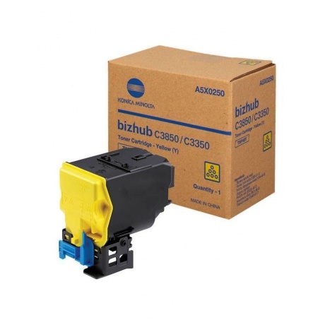 Тонер Konica-Minolta bizhub C3350/C3850 желтый TNP-48Y
Тонер Konica-Minolta bizhub C3350/C3850 желтый TNP-48Y