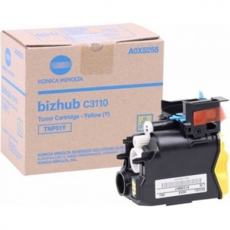 Тонер Konica-Minolta bizhub C3110 желтый TNP-51Y
Тонер Konica-Minolta bizhub C3110 желтый TNP-51Y