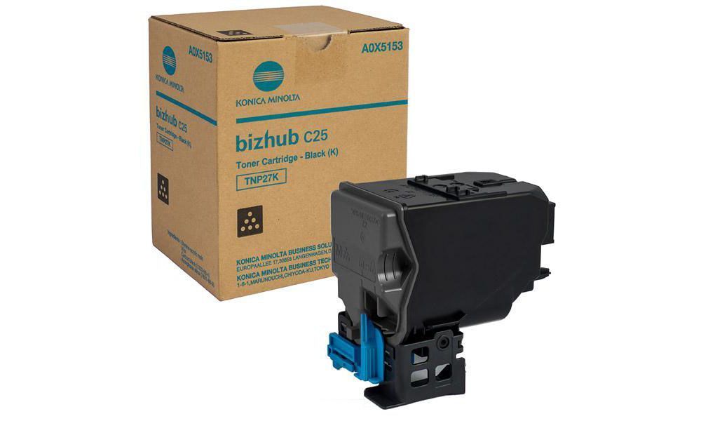 Тонер Konica-Minolta bizhub C25 черный TNP-27K
Тонер Konica-Minolta bizhub C25 черный TNP-27K