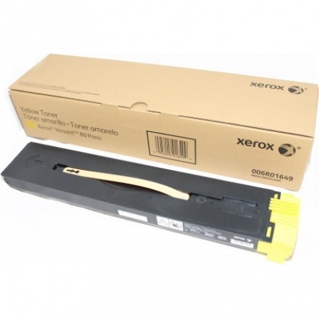 Тонер-картридж XEROX Versant 80/180 Press yellow (006R01649), Желтый
Тонер-картридж XEROX Versant 80/180 Press yellow (006R01649), Желтый