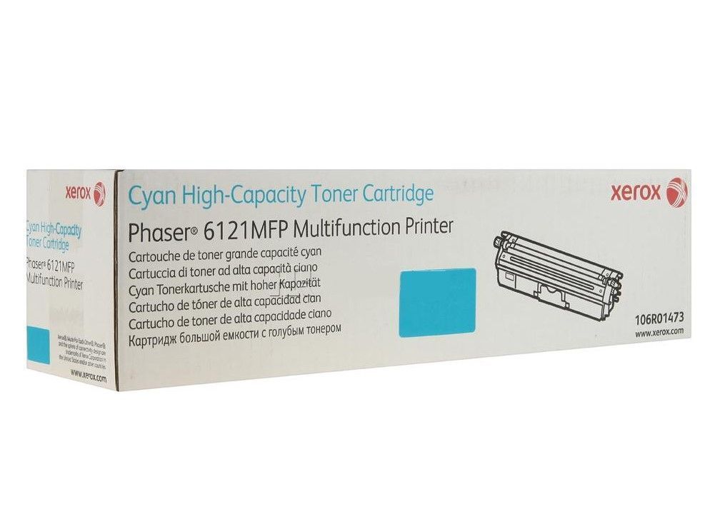 Тонер-картридж XEROX Phaser 6121 голубой (2,5K) (106R01473
Тонер-картридж XEROX Phaser 6121 голубой (2,5K) (106R01473