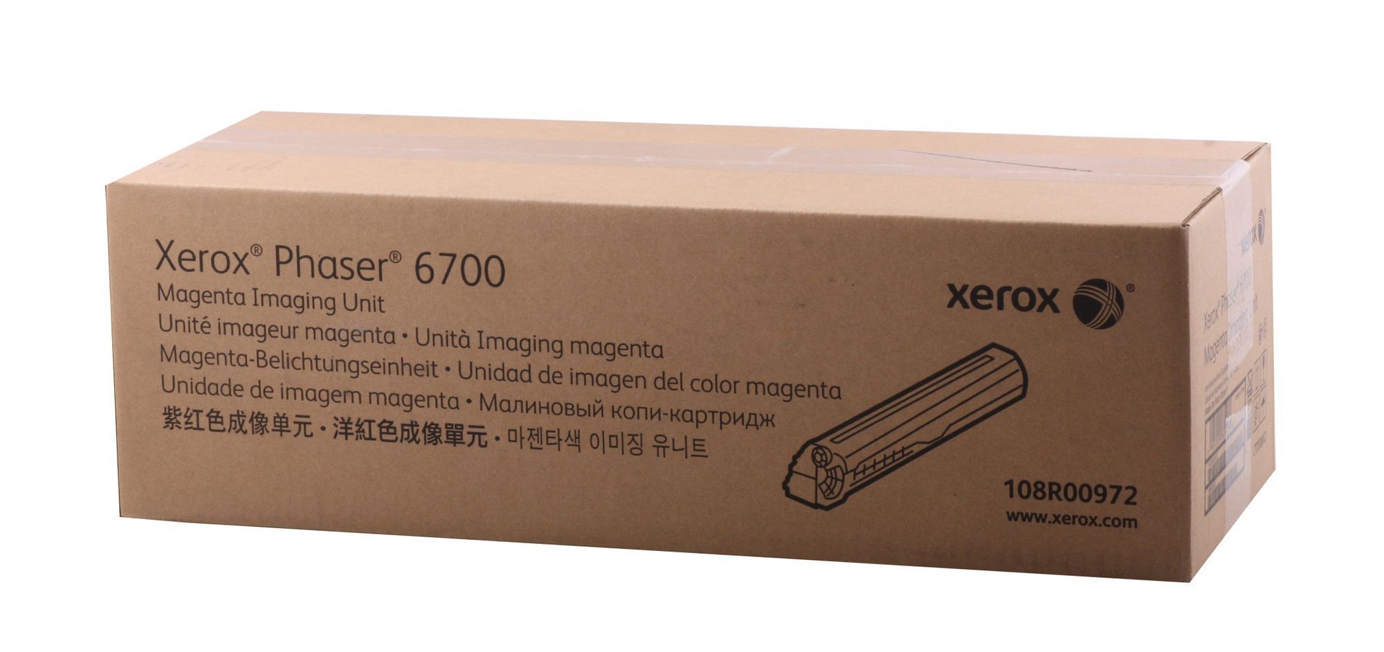 Драм-картридж XEROX Phaser 6700 magenta (50K) (108R00972), Пурпурный
Драм-картридж XEROX Phaser 6700 magenta (50K) (108R00972), Пурпурный